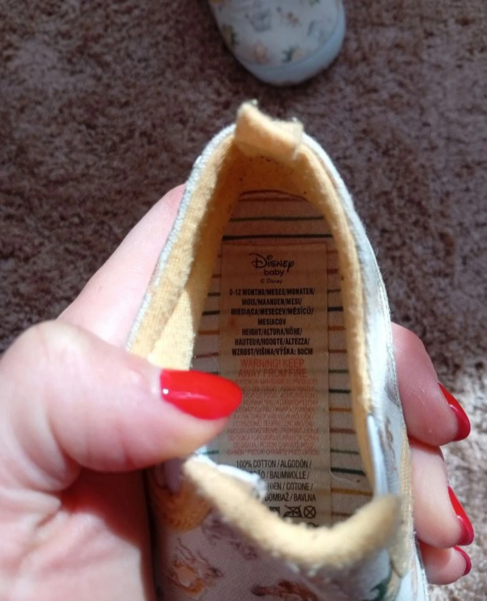 Primark Lion King baby shoes – photo 6